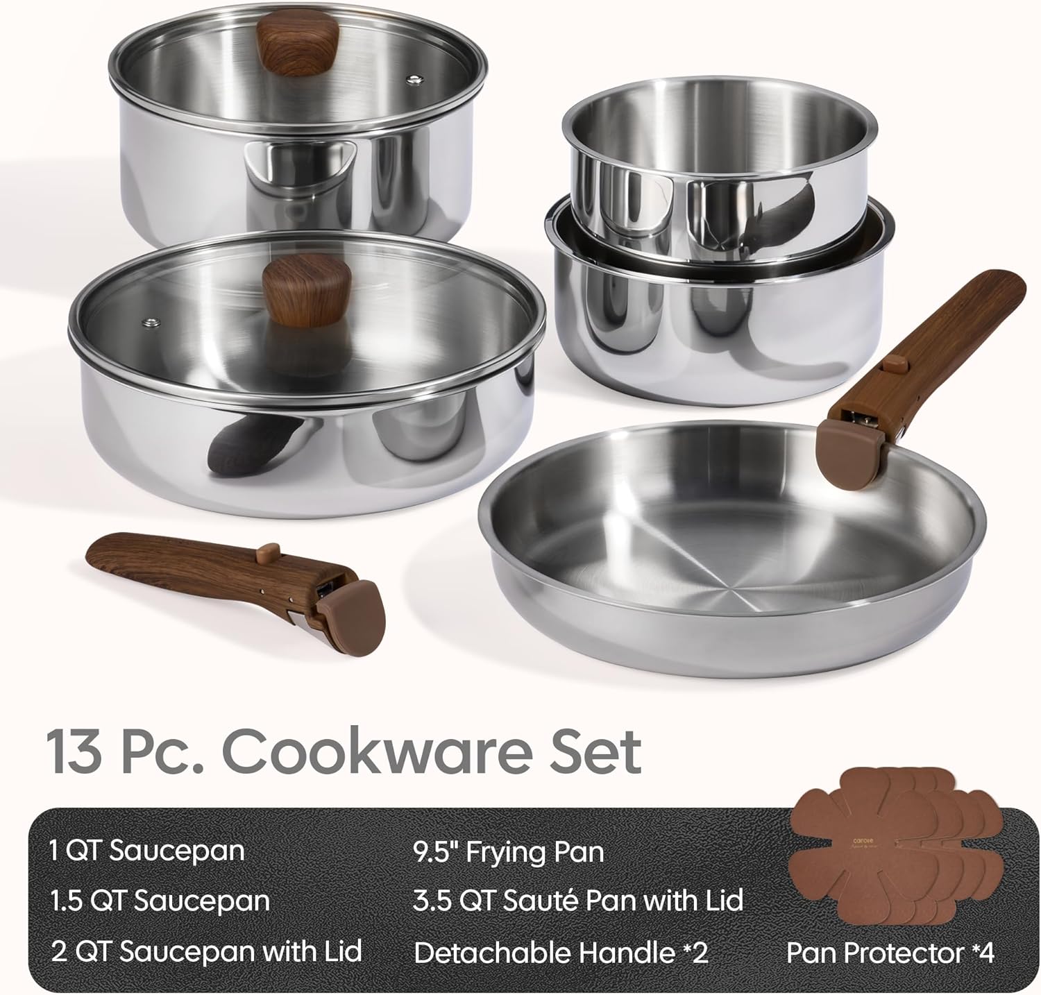 Detalle 2 de CAROTE 13pc Cookware Set