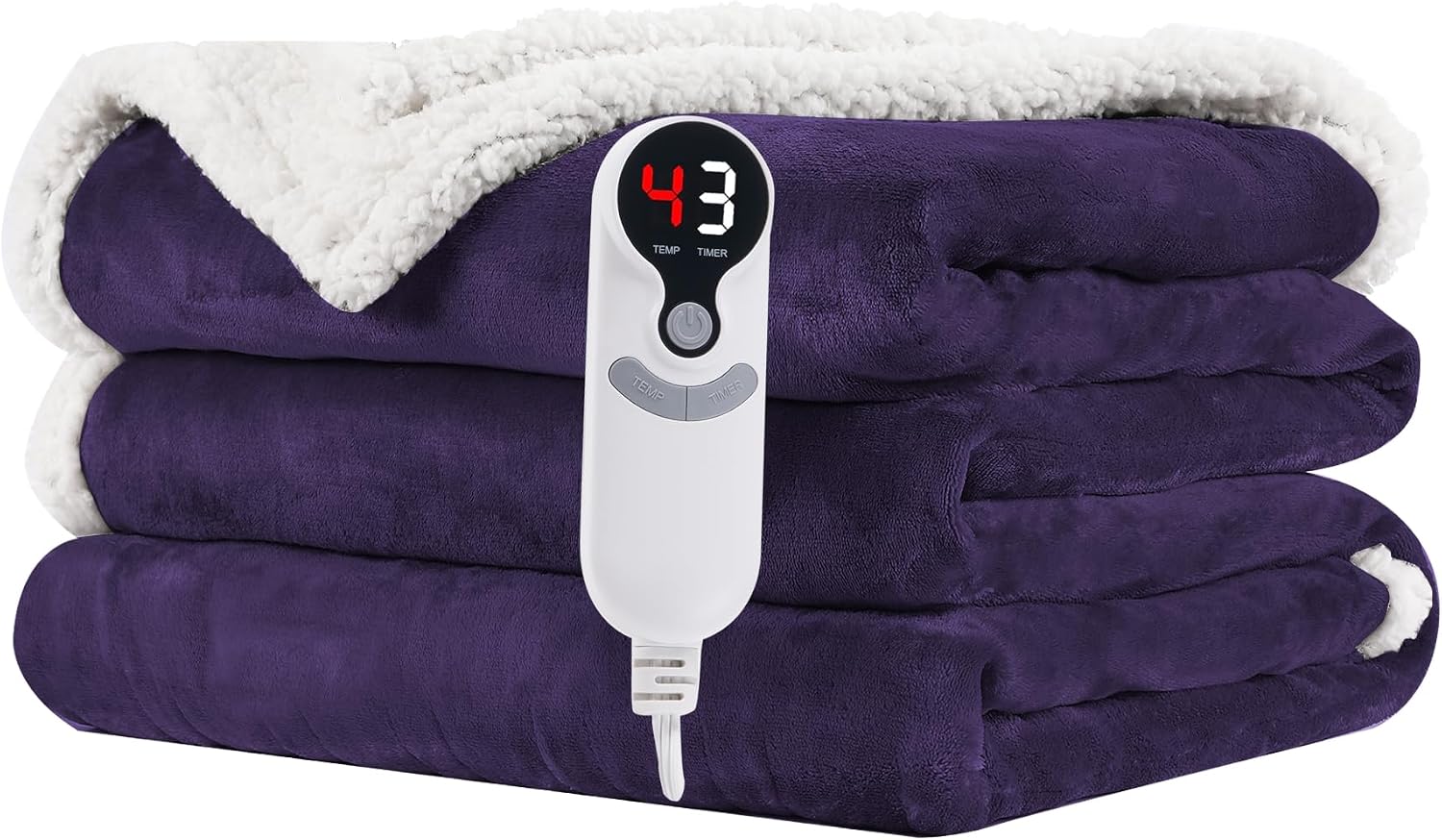 Thumbnail 5 de Electric Heated Blanket Full Size 72"x84" 6-Heat Settings
