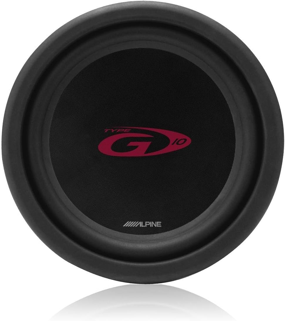 Detalle de Alpine SWG-1044 – subwoofer 10", 500 W, membrana z gumy butylowej