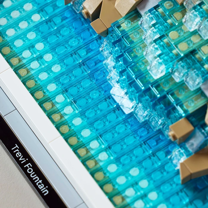 Thumbnail 5 de LEGO Architecture Trevi-Brunnen 21062 – barocke Architektur mit Wassereffekt zum Nachbauen