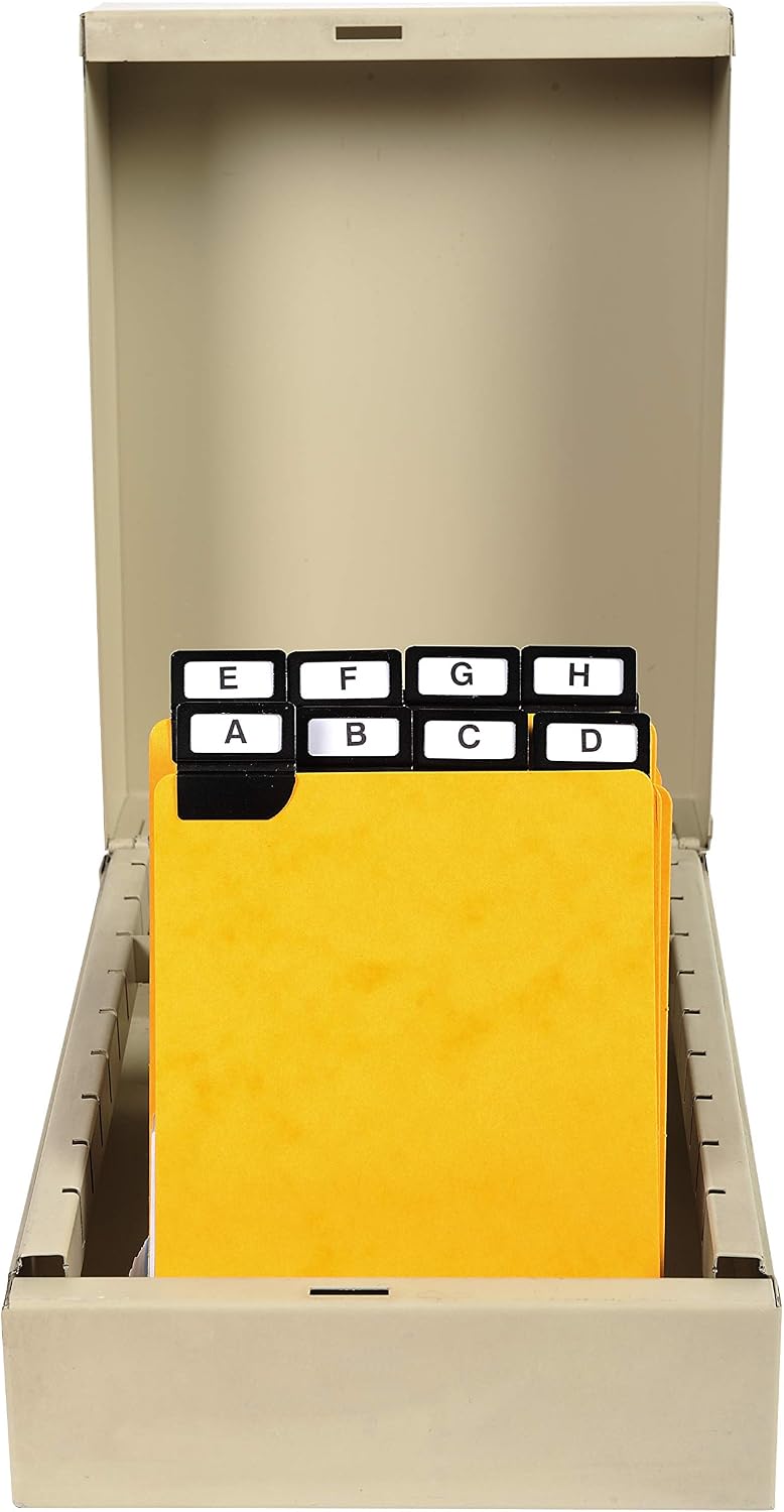 Detalle de Exacompta 13748E Colorspan Trennblätter – 24-teilig, DIN A5 hoch, Gelb