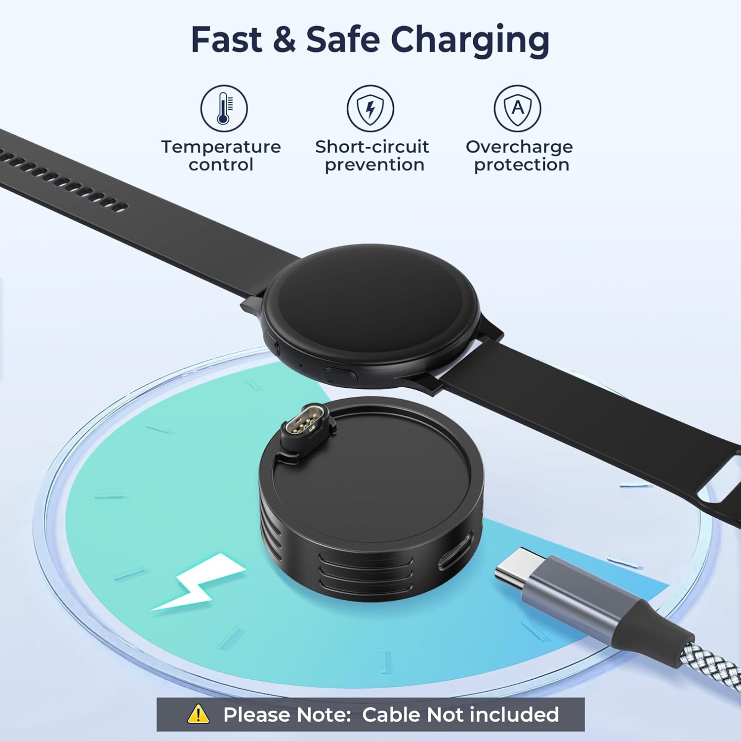 Thumbnail 4 de Elebase USB C Charger Adapter for Garmin Watch