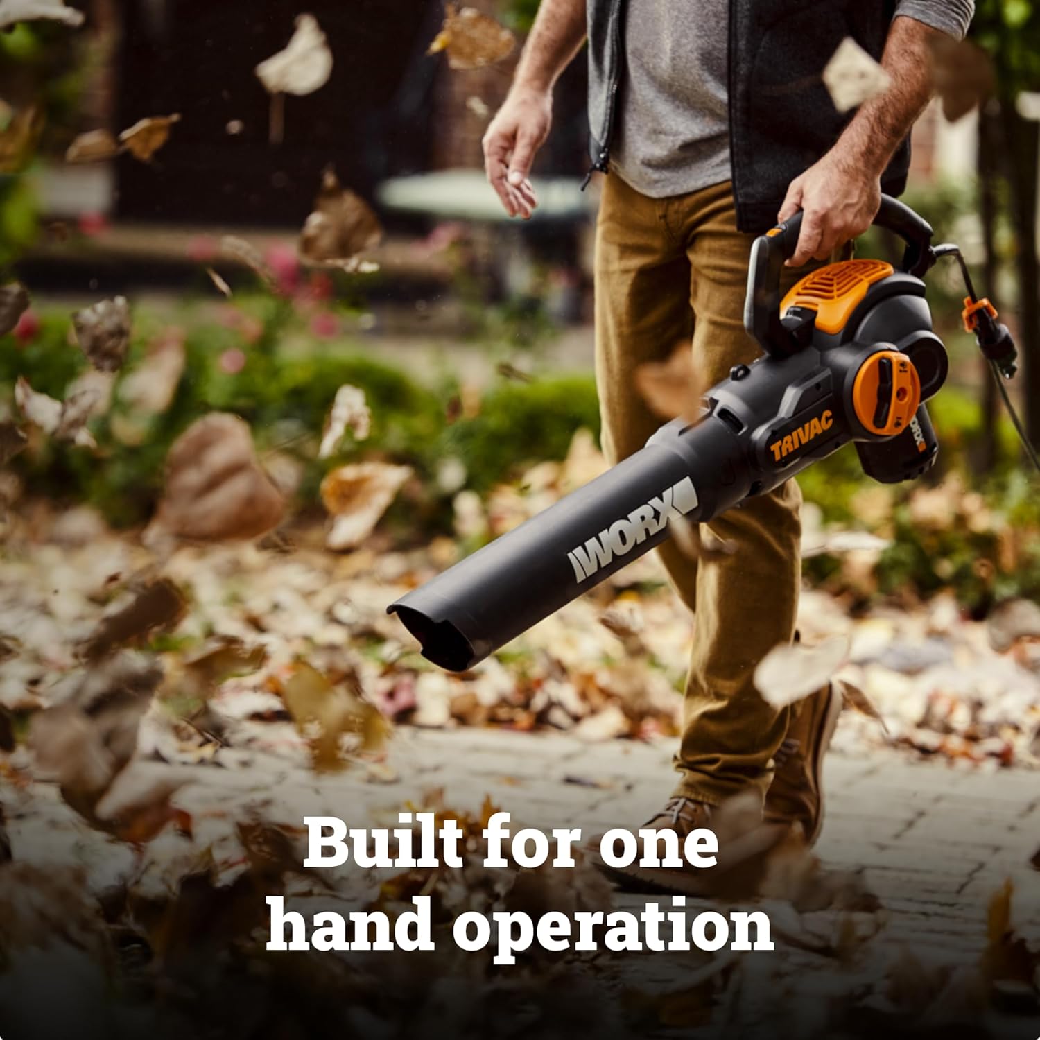 Thumbnail 6 de WORX WG512 Trivac 3-in-1 Electric Leaf Blower, Vacuum and Mulcher
