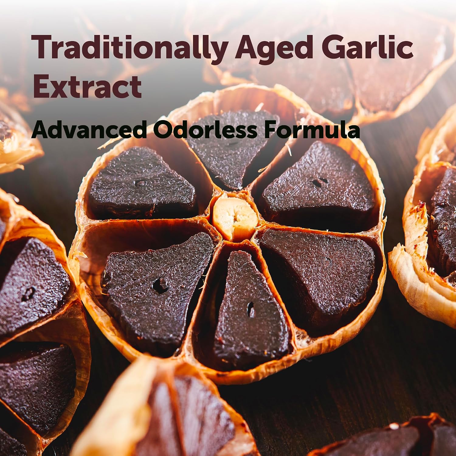Detalle de Micro Ingredients Aged Garlic Softgels, 300 Softgels