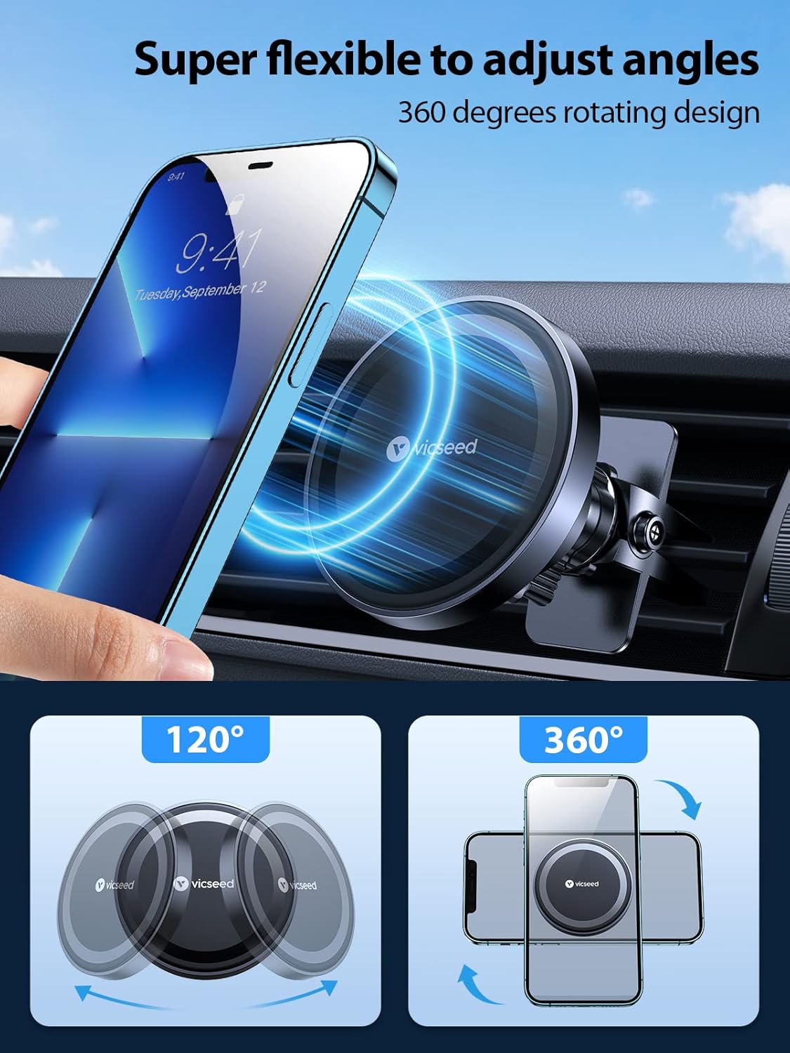 Thumbnail 5 de VICSEED MagSafe Car Mount