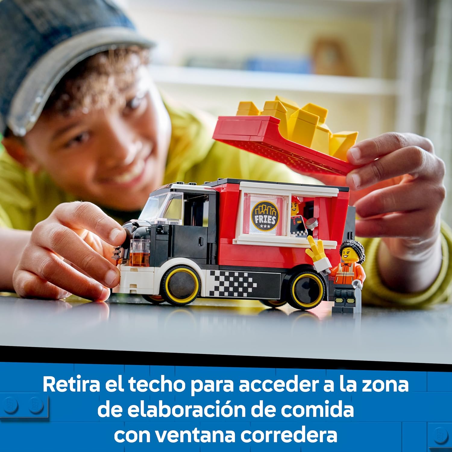 Detalle 2 de LEGO City Camión de Patatas Fritas