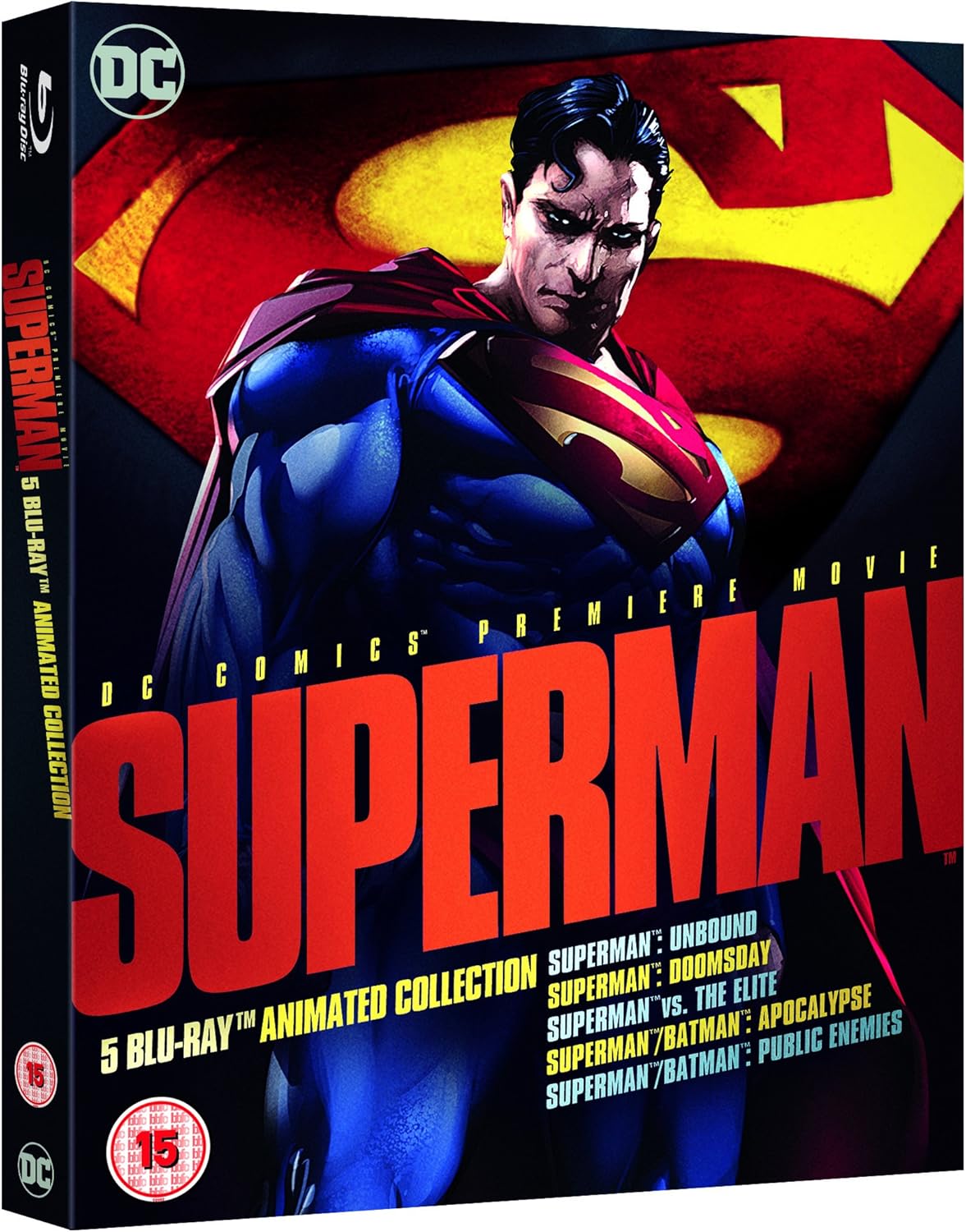 Thumbnail 1 de Warner Bros Superman: Animated Collection (5 Film) [Blu-ray] (1978)