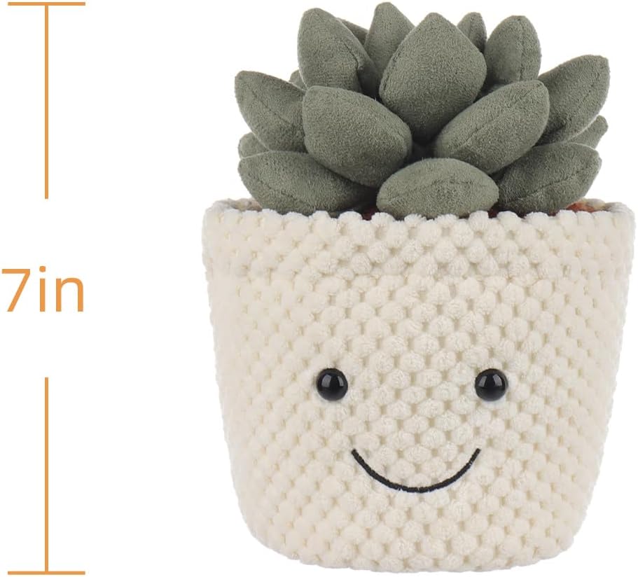 Detalle 2 de Apricot Lamb Soft Succulent Plant Plush Toy, 7