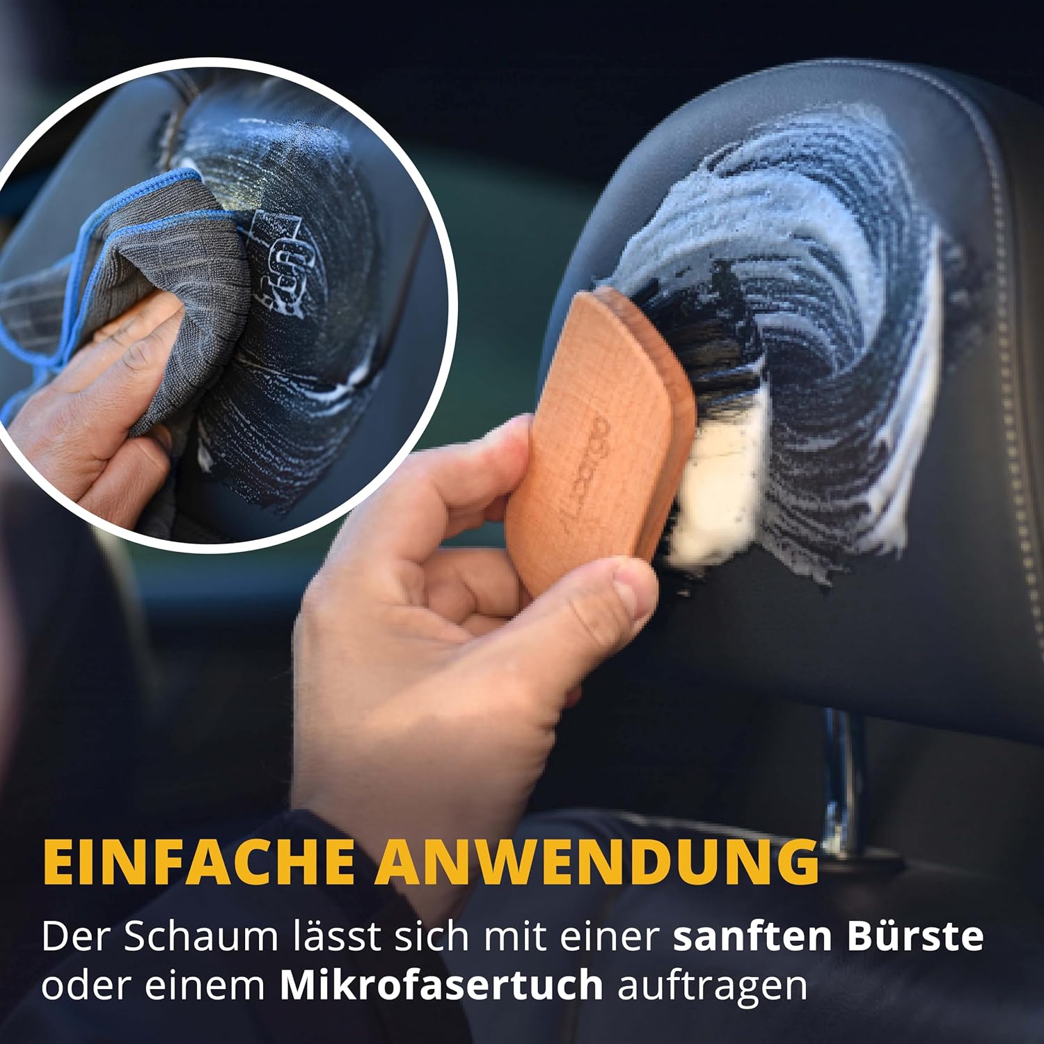 Thumbnail 4 de Lederreiniger für Auto mit Aktivschaum 200 ml