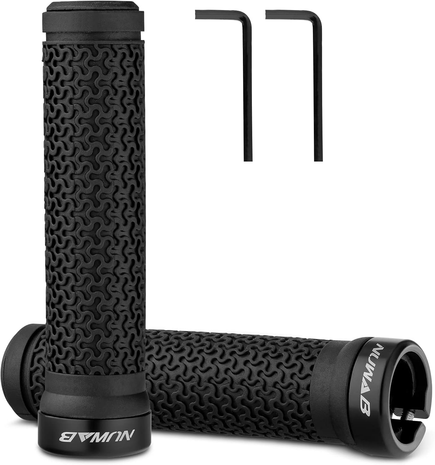 NUWAB Premium Bike Handlebar Grips 5.2in