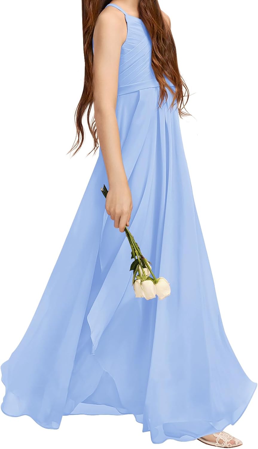 Thumbnail 2 de Imily Bela Girls A-Line Halter Dress: Junior Bridesmaid Flower Girl Gown