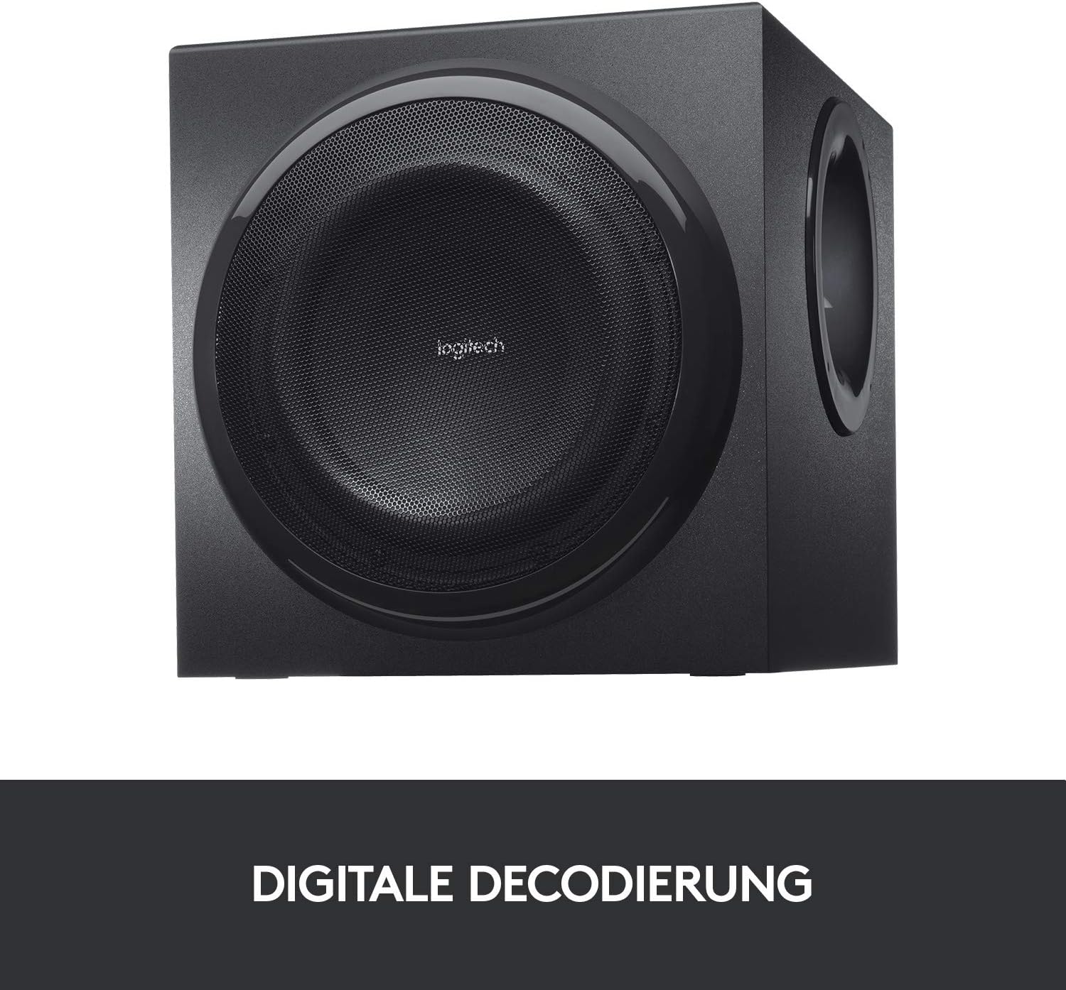 Thumbnail 5 de Logitech Z906 5.1 Sound System (THX) mit Surround-Sound, 1000-Watt-Spitzenleistung und Fernbedienung – Schwarz
