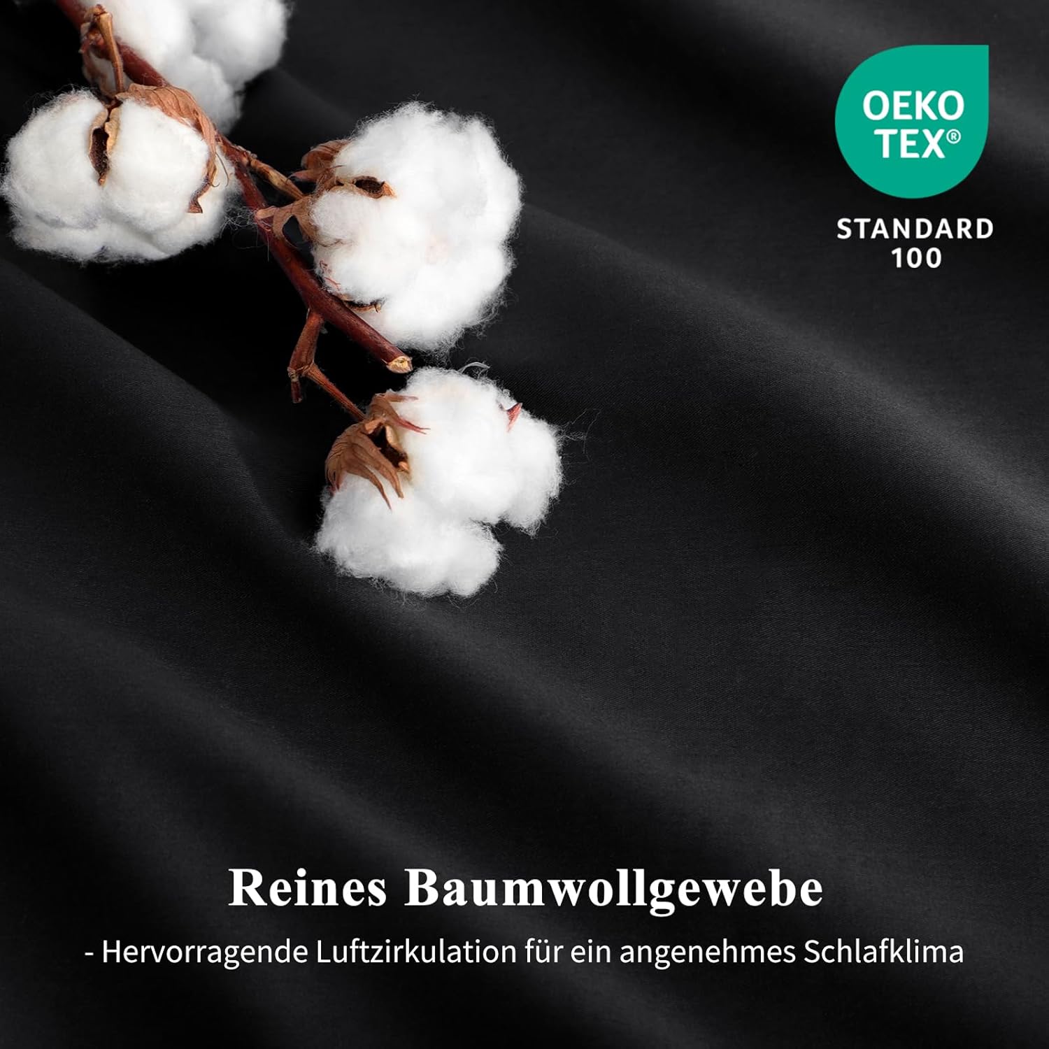 Thumbnail 4 de Aisbo Bettwäsche 135x200 Baumwolle 4‑teilig