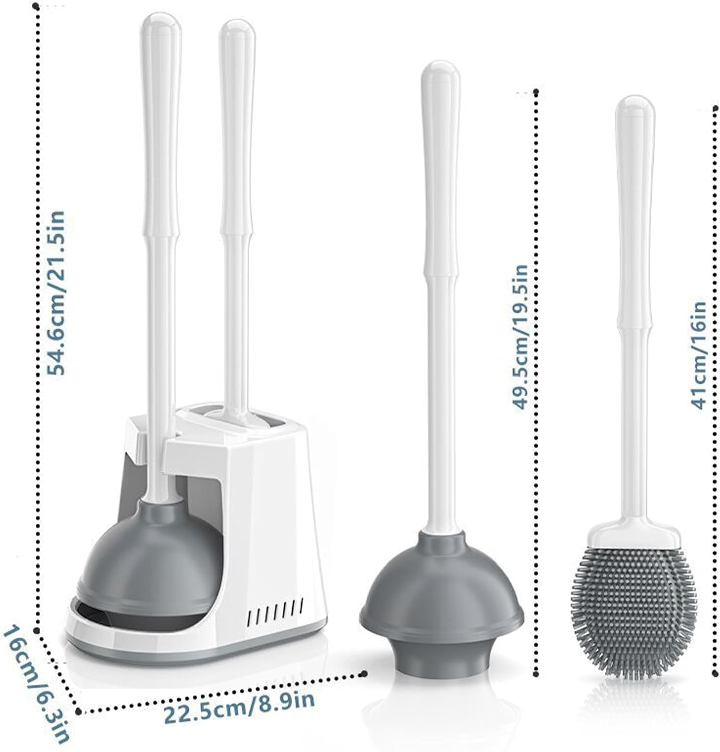 Thumbnail 1 de Sapisecret 2-in-1 Silicone Toilet Brush