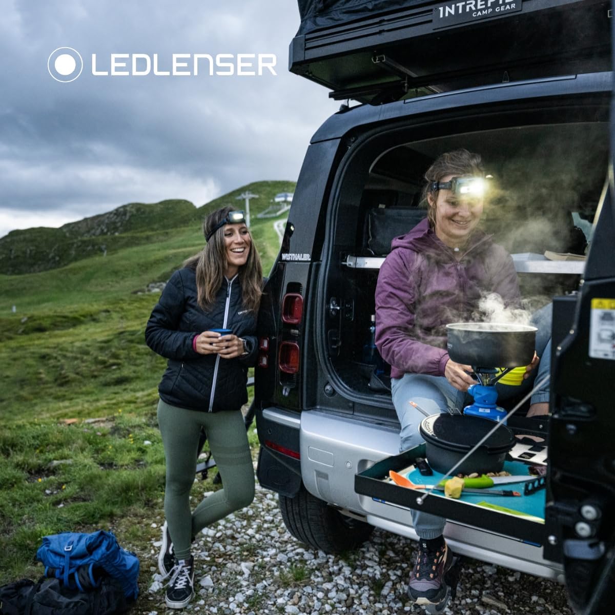 Detalle 2 de Ledlenser HF6R Core 800lm head torch