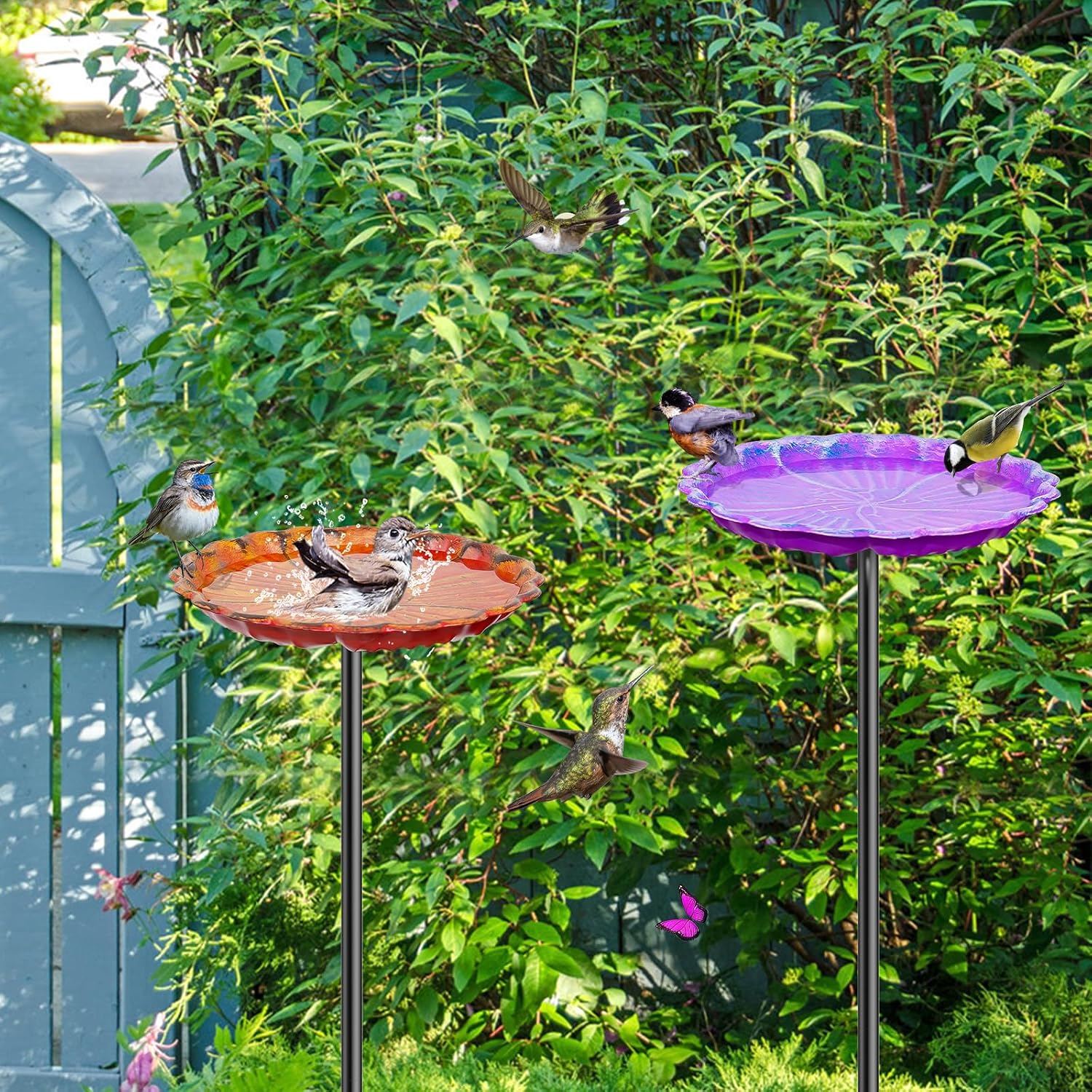 Thumbnail 6 de MeyRolizn Bird Bath in Metal