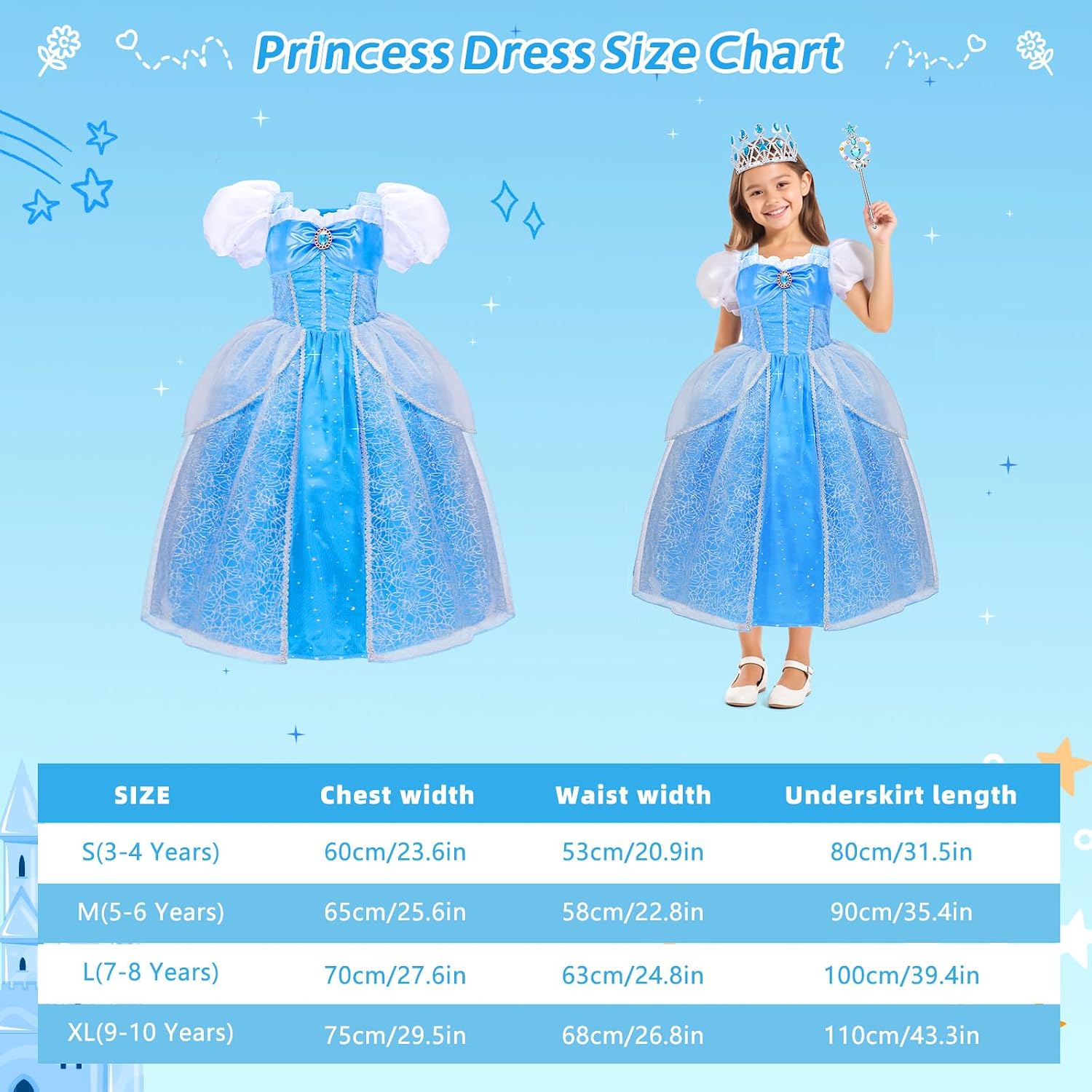 Thumbnail 5 de MELAND Princess Light Up Dress 3-10