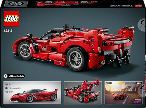 Thumbnail 11 de LEGO Technic Ferrari FXX K (42212) – Maquette de construction avec moteur V12 et pistons mobiles