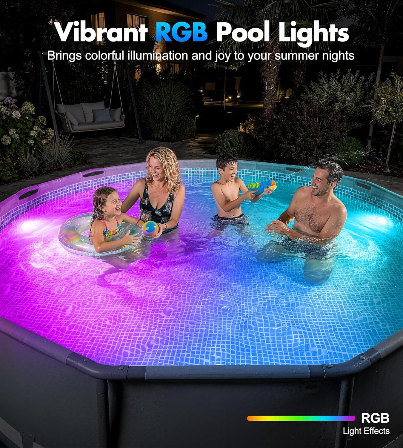 Thumbnail 6 de DeeprBlu 2026 Éclairage Piscine Submersible Sans Fil avec Télécommande – LED Etanche IP68 et Rechargeable
