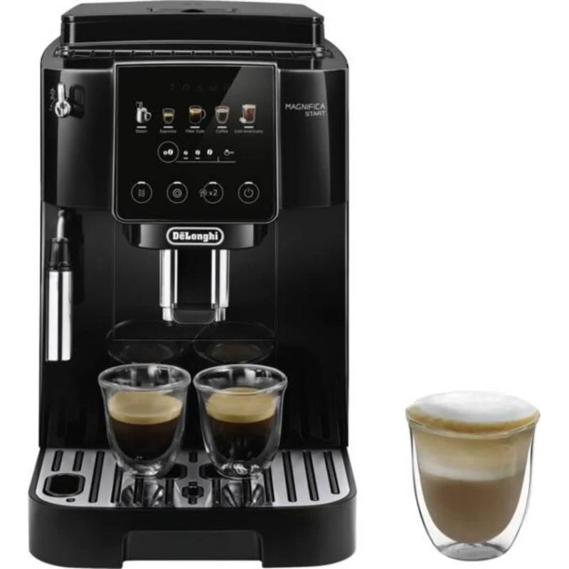 Detalle de DeLonghi Magnifica ECAM220.51.B: cafetera superautomática con espumador de leche y 1,8 L