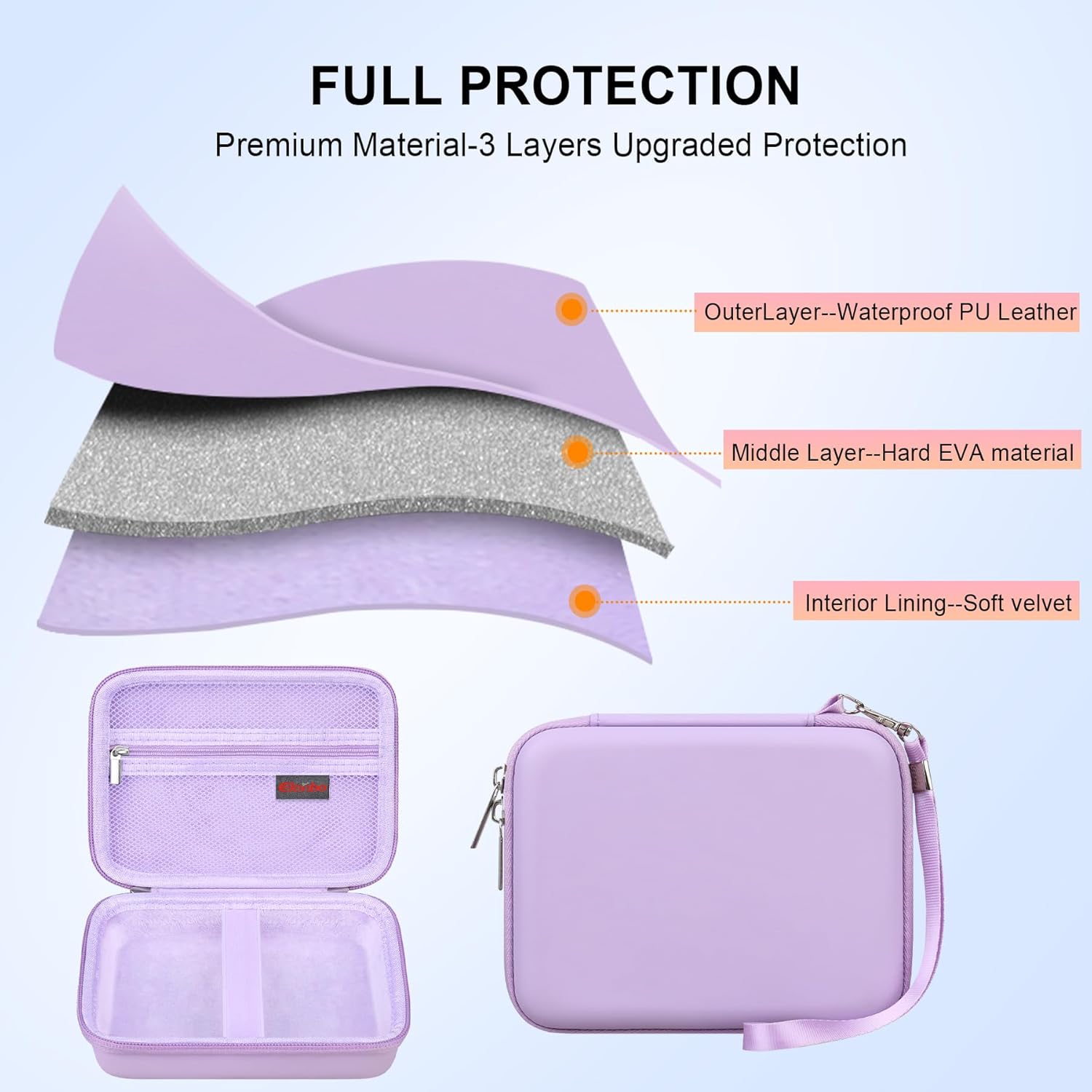 Thumbnail 5 de Elonbo Carrying Case for Canon SELPHY Square QX10 1