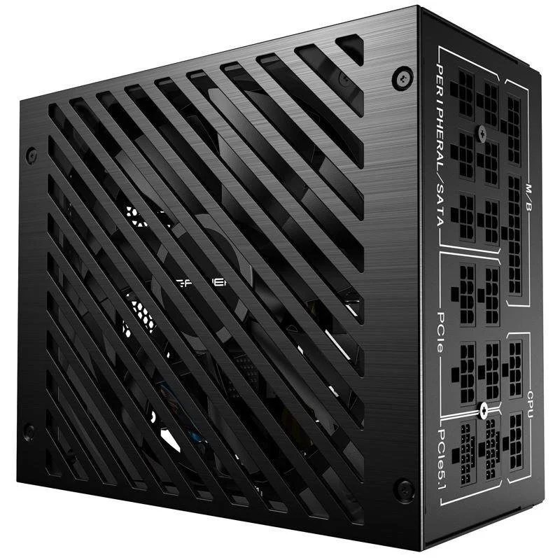 Detalle de LC-Power LC1000P V3.1, fuente modular de 1000 W 80 Plus Platinum