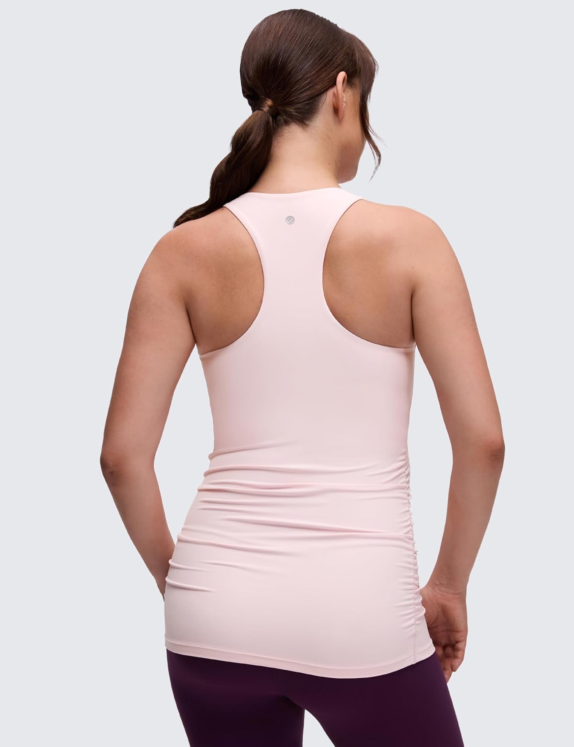 Thumbnail 1 de CRZ YOGA Women’s Butterluxe Racerback Maternity Tank Top with Built-in Bra