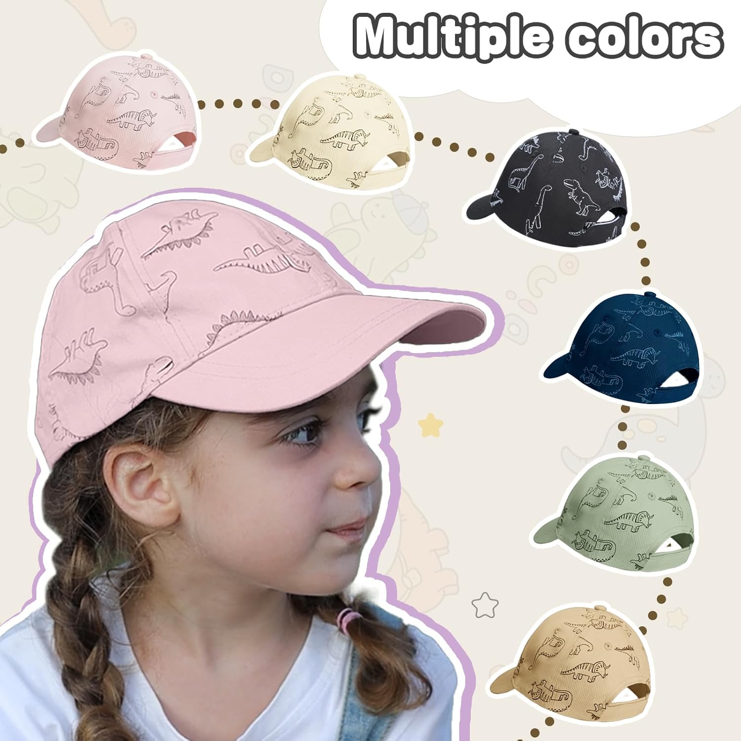 Thumbnail 3 de TOMEEK Sonnenhut Kinder Baseball Cap 46-48 cm