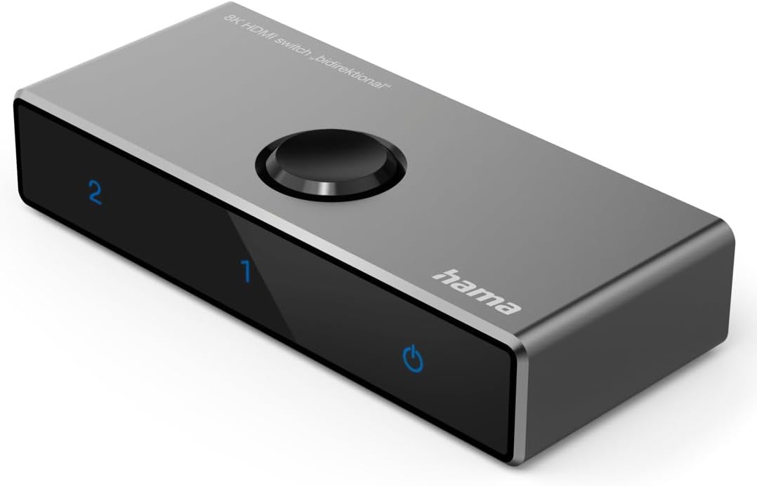 Thumbnail 4 de Hama commutateur HDMI bidirectionnel 8K, 1 entrée / 2 sorties ou 2 entrées / 1 sortie (noir)