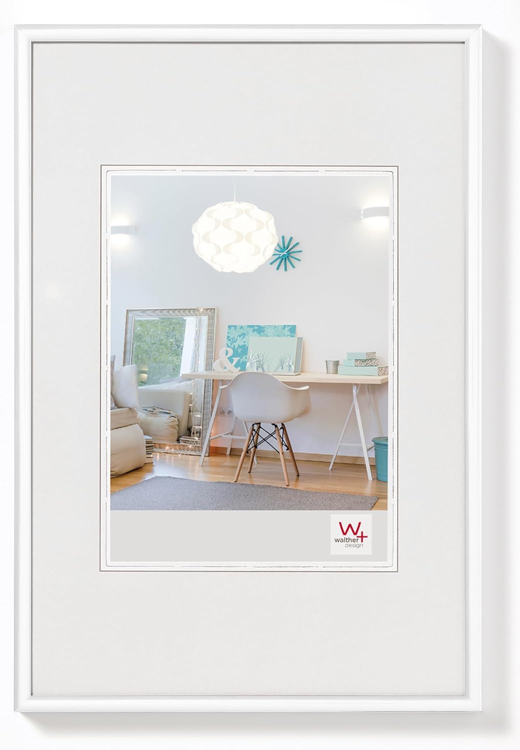 Thumbnail 6 de walther Design Picture Frame White 10 x 13 cm – New Lifestyle plastic frame KV113W