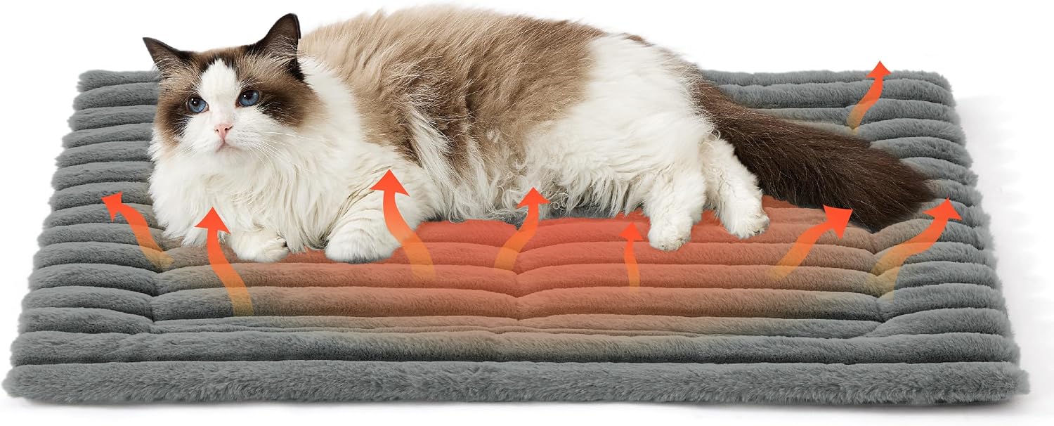 Detalle de Bedsure Self Heating Cat Bed Mat 61x46 cm 🐱