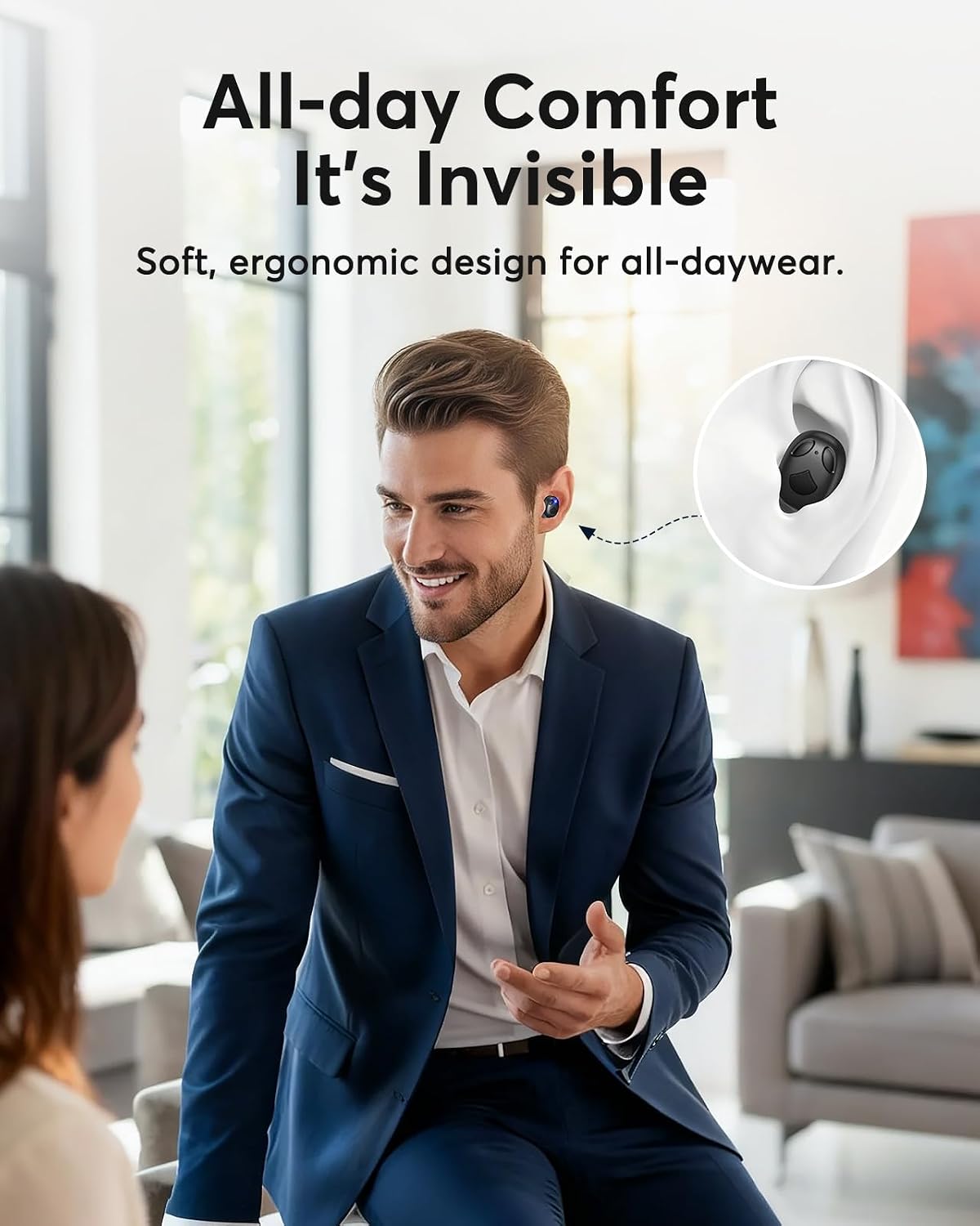 Detalle de OTC Hearing Aids with 16-Channel Digital DSP