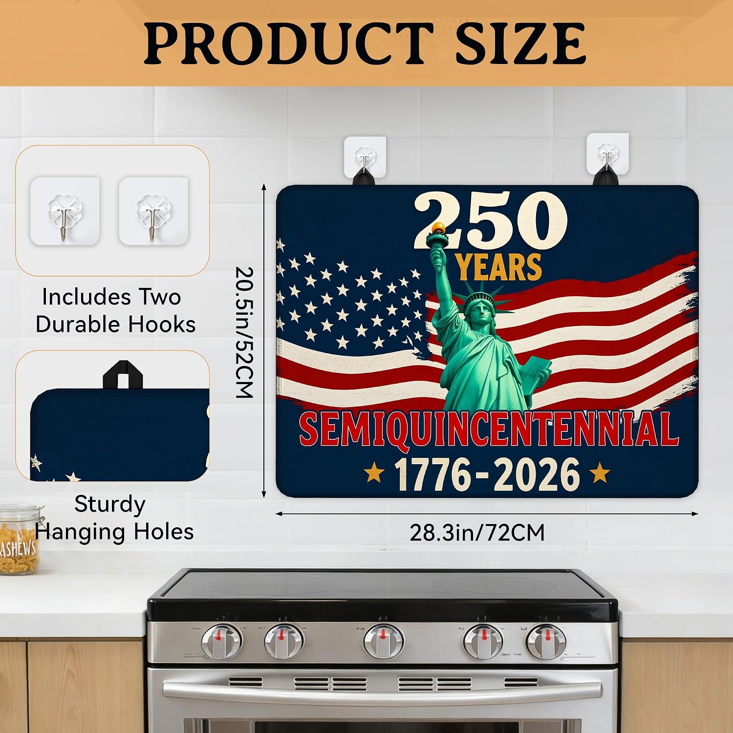 Detalle 2 de Electric Stove Top Cover 28 x 20 in.