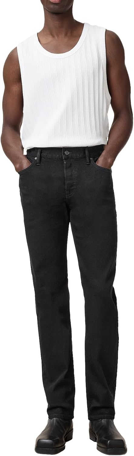 Detalle de Allsaints Iggy Slim Fit Denim Jeans – Jean Iggy Slim Fit Denim pour Homme