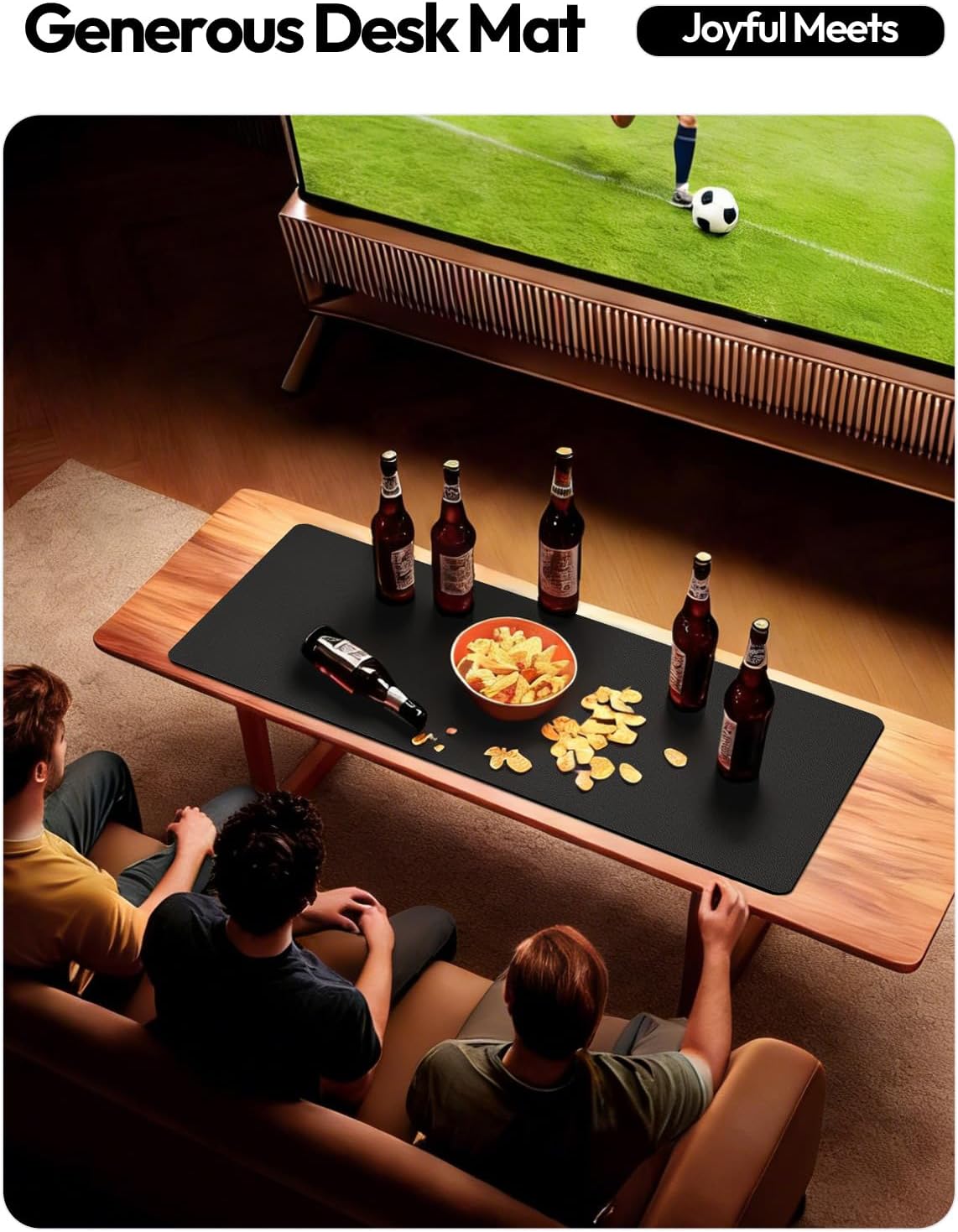 Thumbnail 6 de YSAGi Leather Desk Pad Protector 23.6" × 13.8" 🖥️