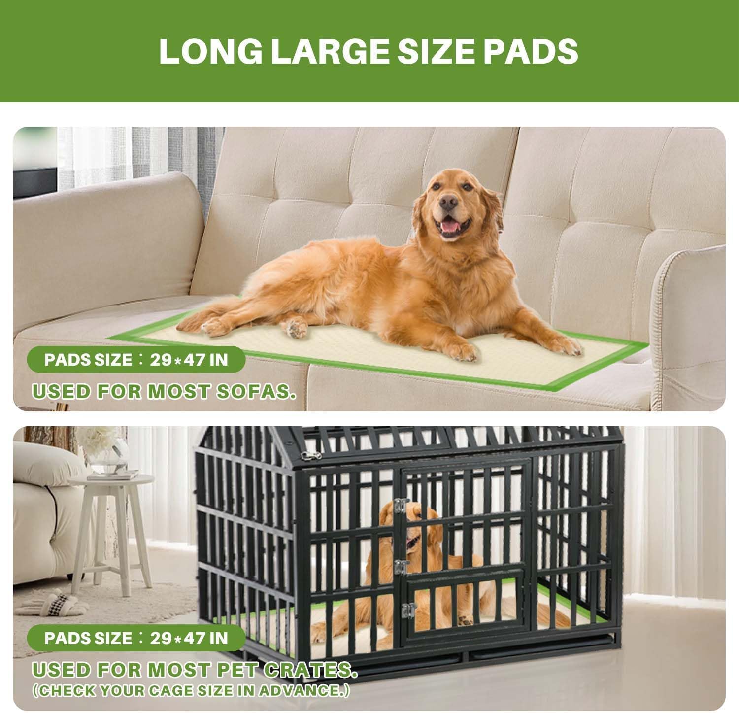 Thumbnail 4 de Gardner Pet Extra XLarge Puppy Pads 73x119cm