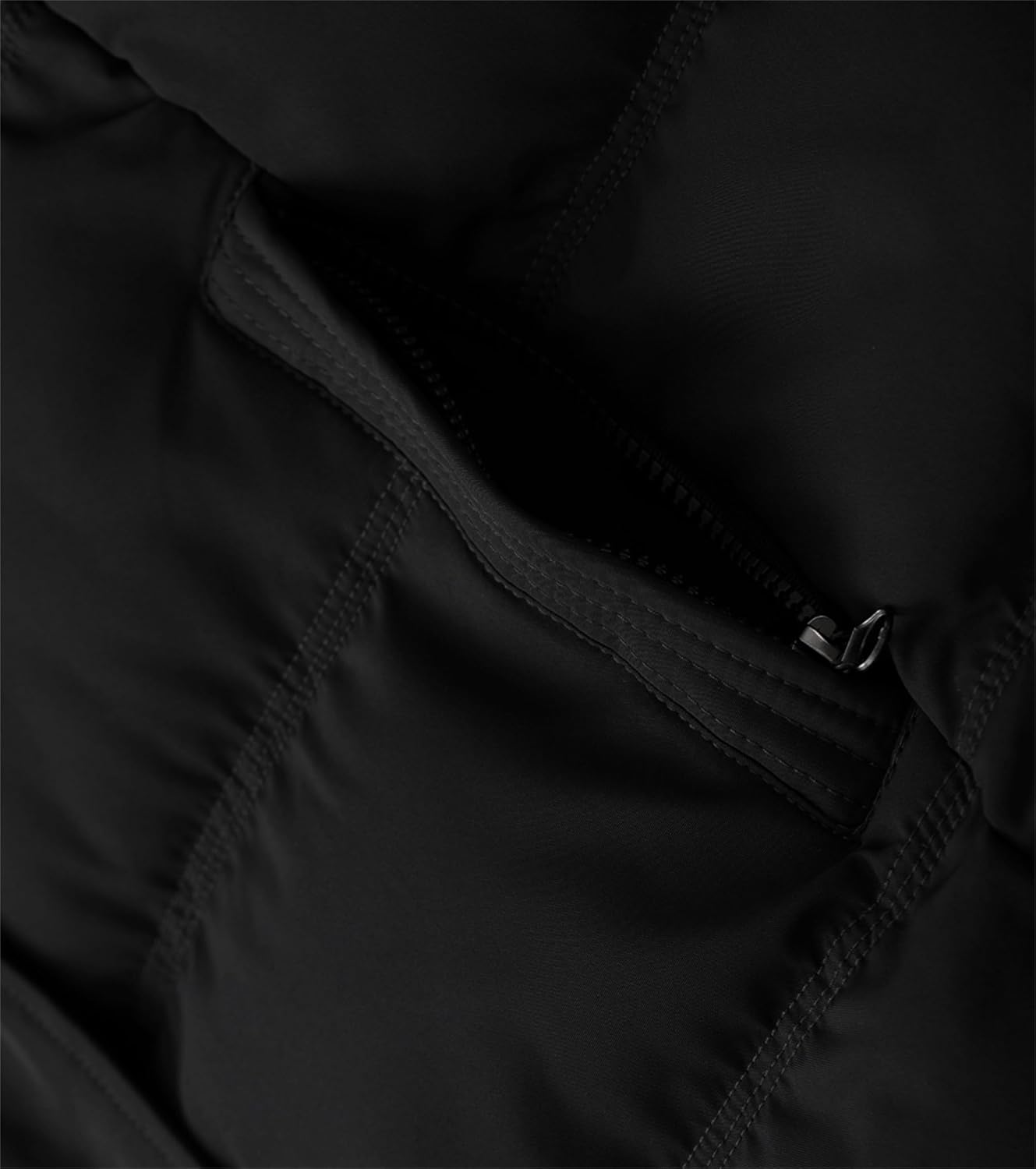 Thumbnail 6 de GGleaf Women's Quilted Puffer Coat with Fur Hood