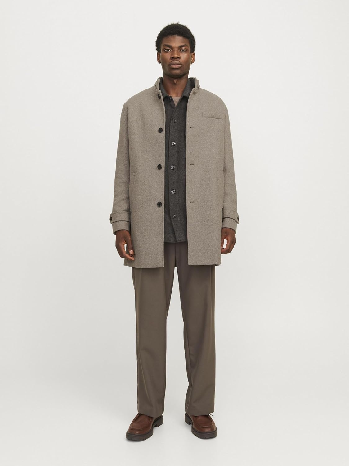 Detalle 1 de JACK & JONES Jjemelton Wool Coat Herren