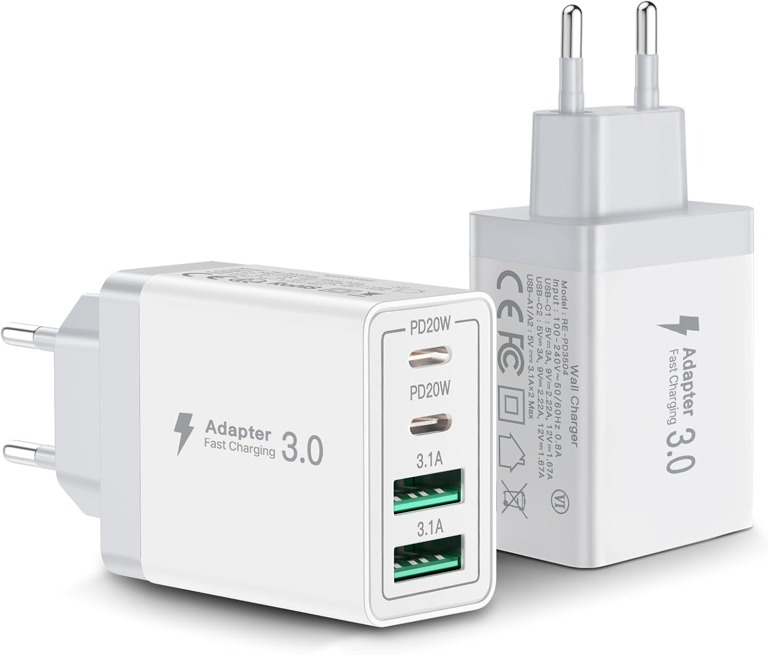 Thumbnail 6 de Aioneus Cargador USB C 40W 4 puertos
