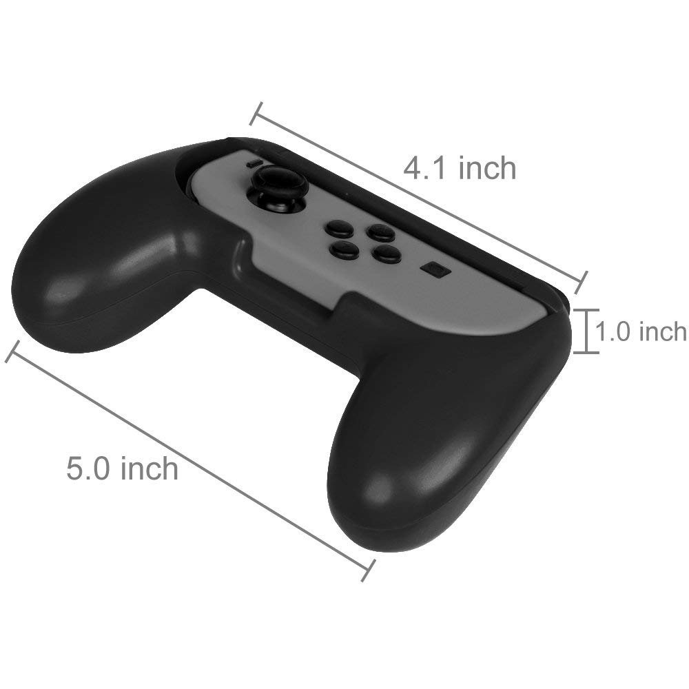 Thumbnail 6 de FINTIE Grip-Kit für Joy-Con (kompatibel mit Switch/Switch OLED) – 2 Stück, ergonomische Griffe in Schwarz