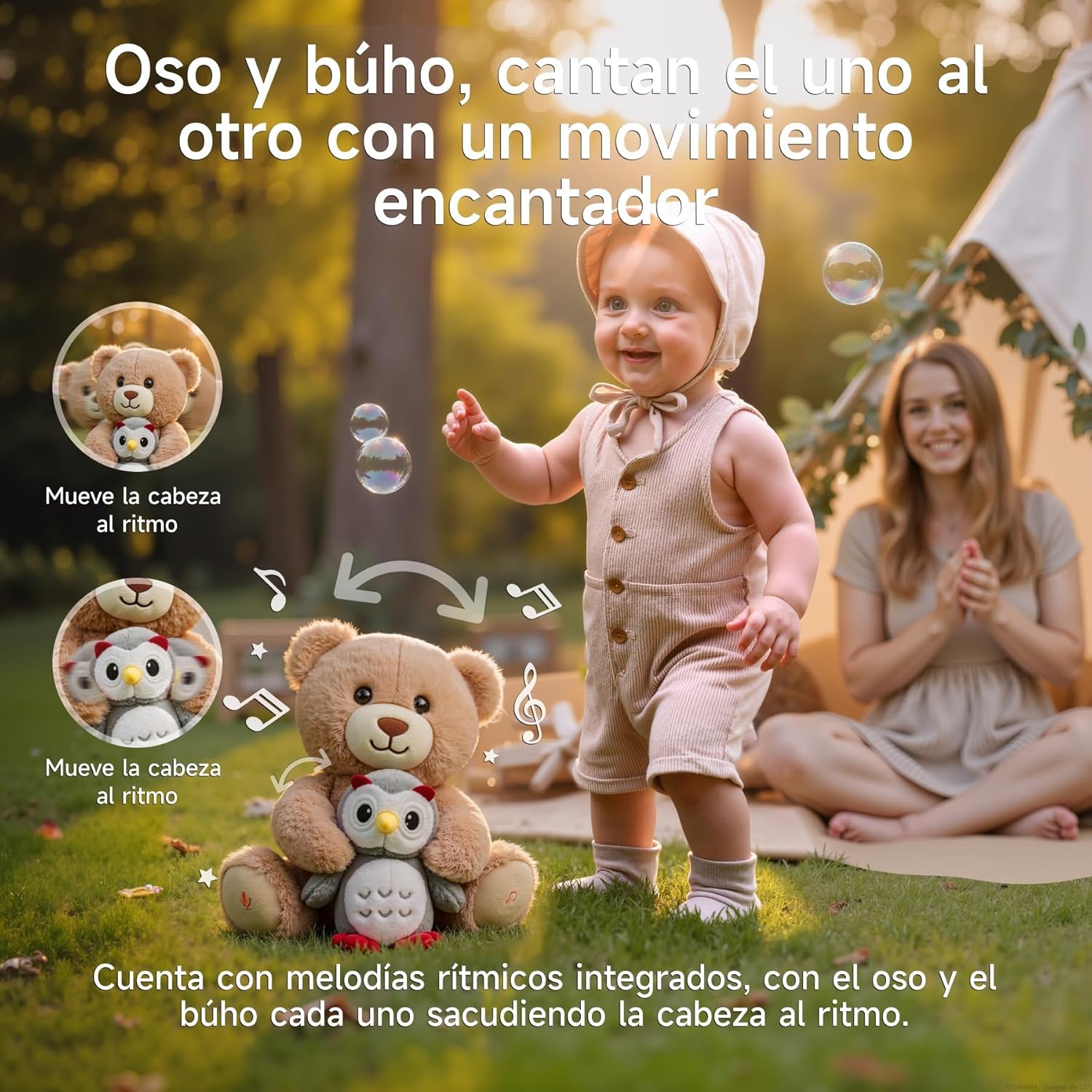 Thumbnail 3 de eJog Pup Oso Peluche Musical
