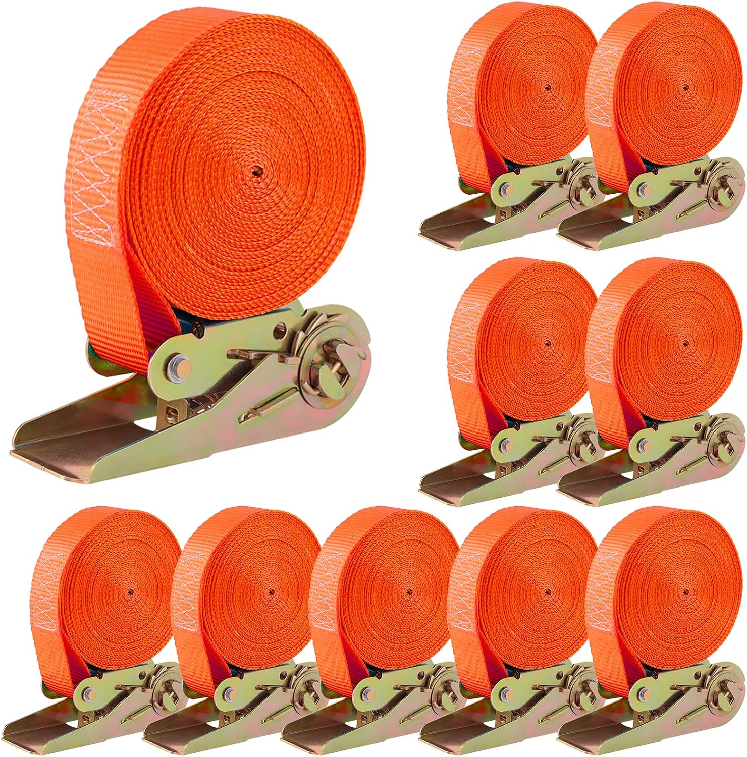 Cinghie a cricchetto 6m x 25mm 800kg