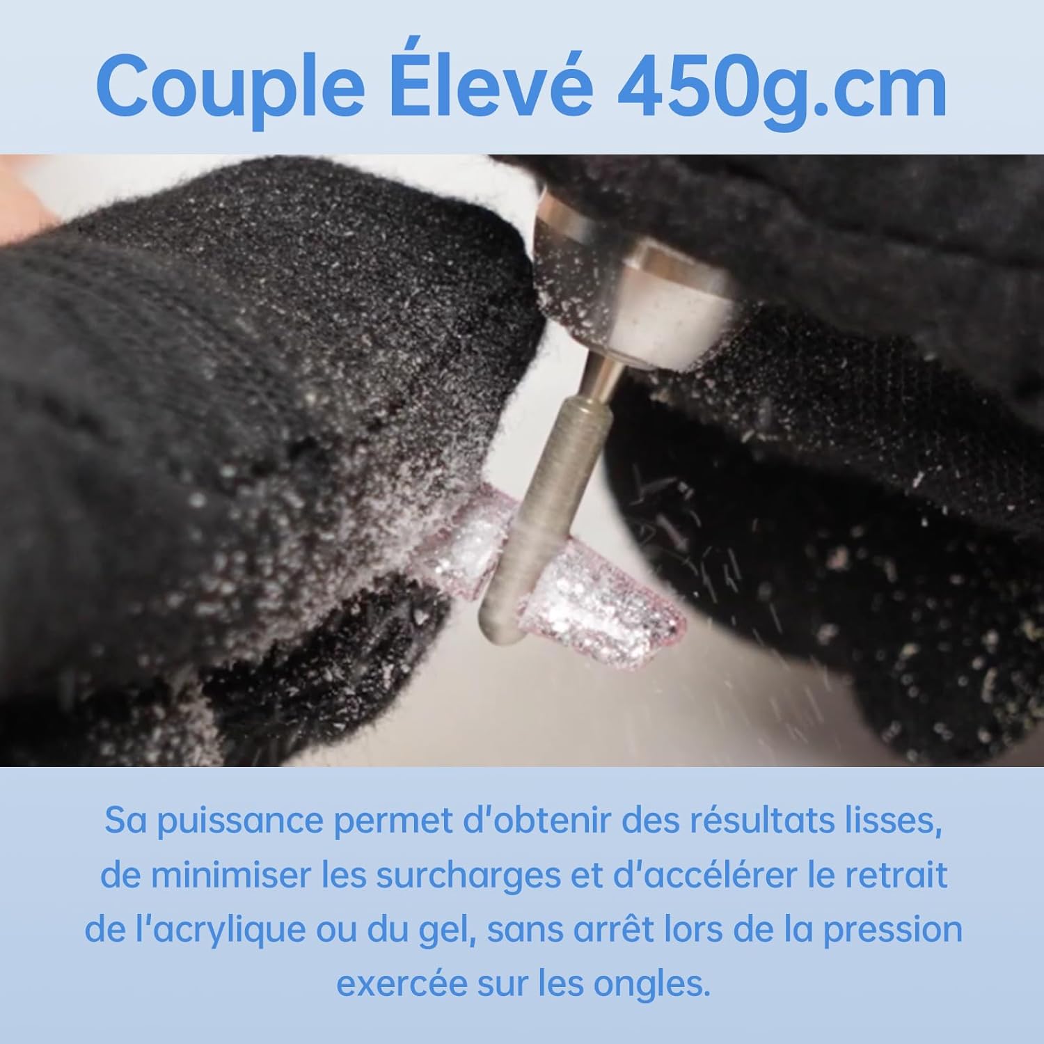 Thumbnail 1 de Delanie Ponceuse à Ongles Professionnelle – 35 000 tours/min, sans fil, LCD intelligent