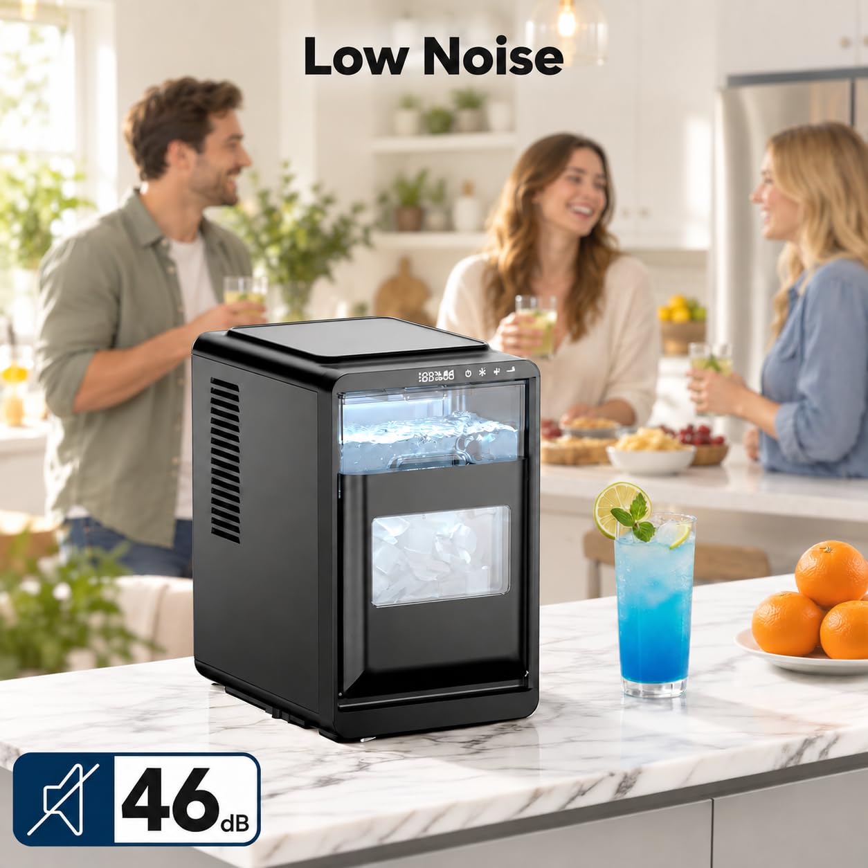 Thumbnail 6 de Antarctic Star HZB-12M Crescent Ice Maker, Clear Ice, 3 Thickness Settings