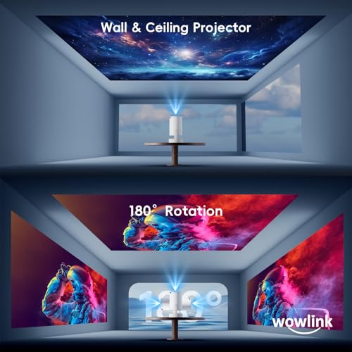 Thumbnail 4 de Wowlink W210 Mini Proiettore con WiFi 6 e Bluetooth 5.4: piccolo grande cinema in casa