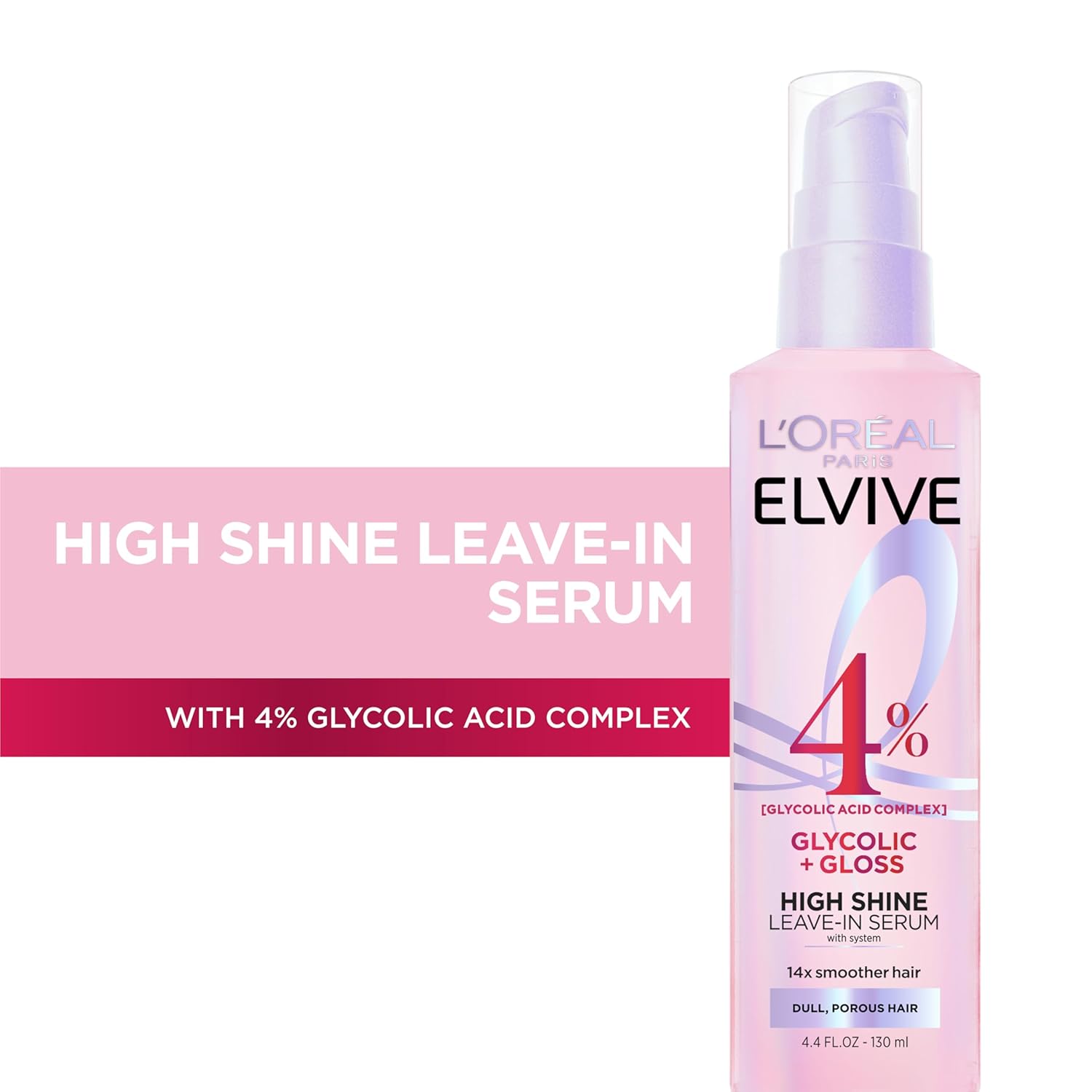 Thumbnail 1 de L'Oreal Paris Elvive Glycolic + Gloss High Shine Leave-In Hair Serum