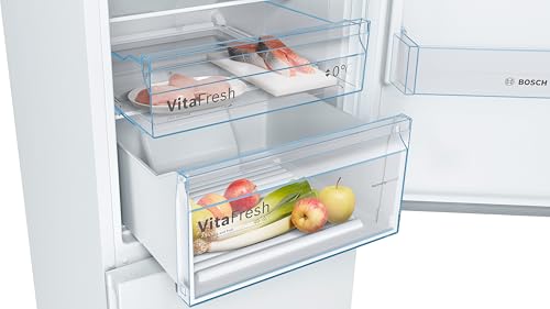 Detalle de Bosch Frigorífico Combi Serie 4 60 cm KGN39VWDC: Total NoFrost, 368 L, blanco