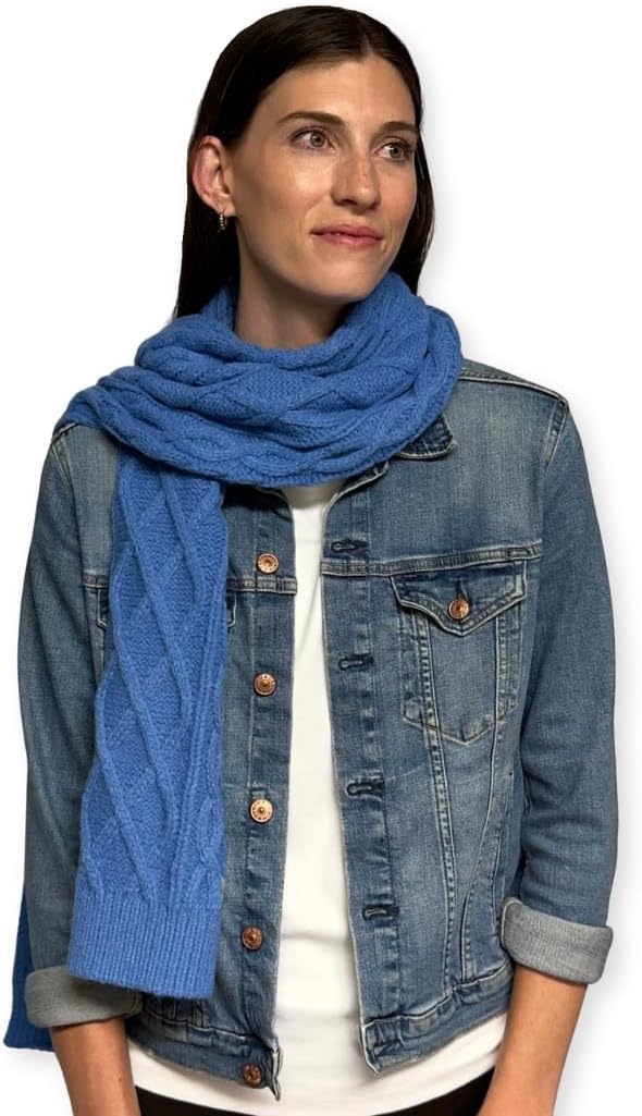 Detalle de Humble Hilo Knitted Scarf, 72" x 11.5