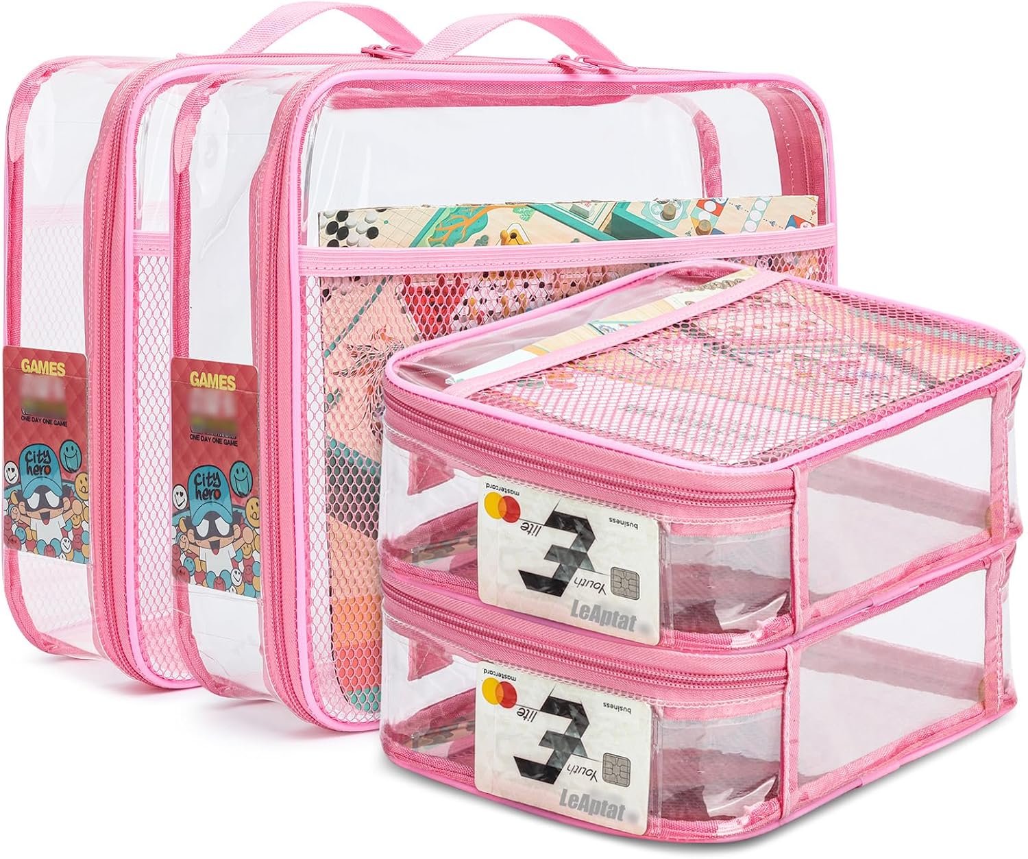 Thumbnail 6 de PVC Toy Storage Bags 4-Pack