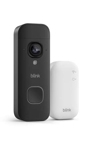 Detalle de Blink Battery Doorbell 2K+ (Newest Gen) with Head-to-Toe View and Sync Module Core